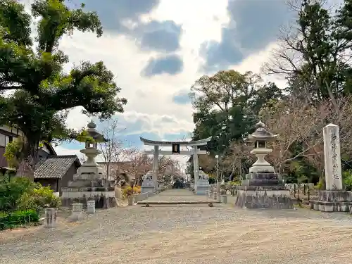 沙沙貴神社の鳥居