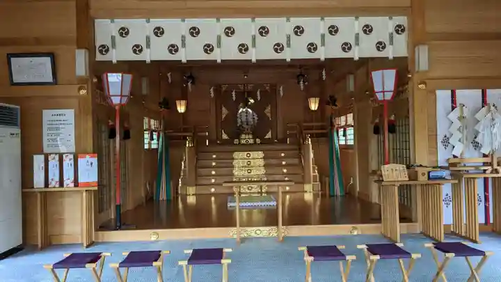 留辺蘂神社の本殿・本堂