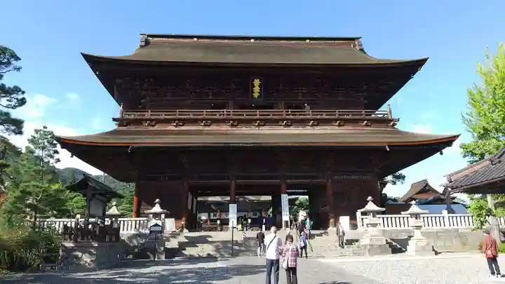 善光寺の山門・神門