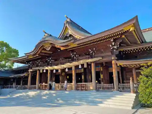 寒川神社の本殿・本堂