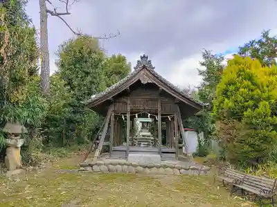 神明社・八幡社合殿(相殿神社)の本殿・本堂