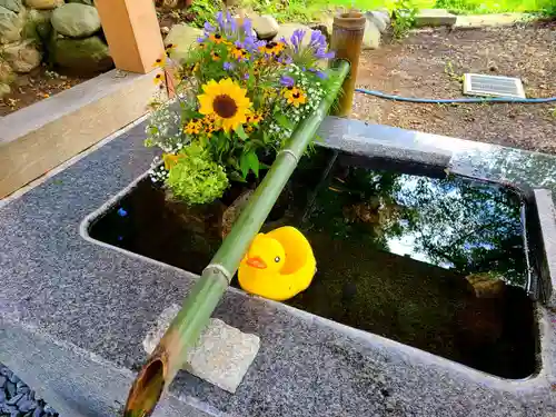 高司神社〜むすびの神の鎮まる社〜の手水