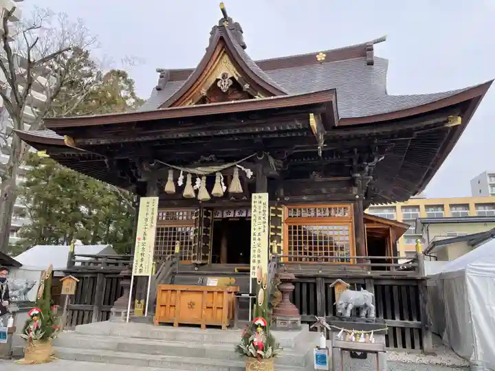 榴岡天満宮の本殿・本堂