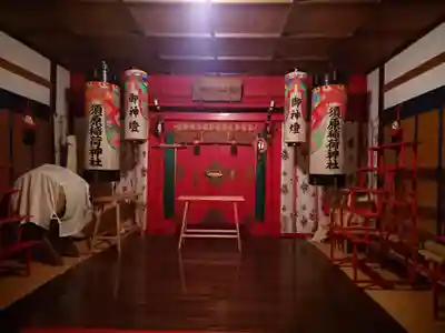 須原大社の本殿・本堂