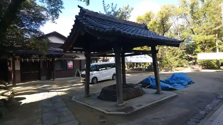 築地神社の手水舎