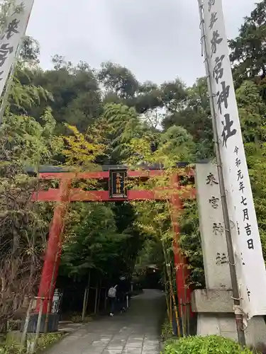 來宮神社の鳥居