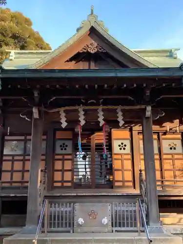 西向天神社の本殿・本堂