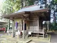 坪沼八幡神社の本殿・本堂