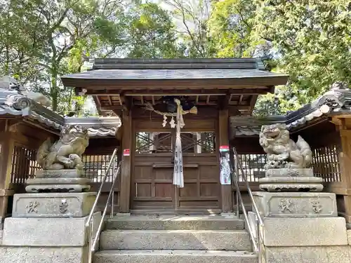 五社神社の狛犬