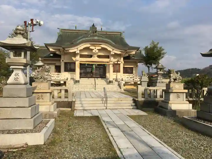 八幡神社の本殿・本堂