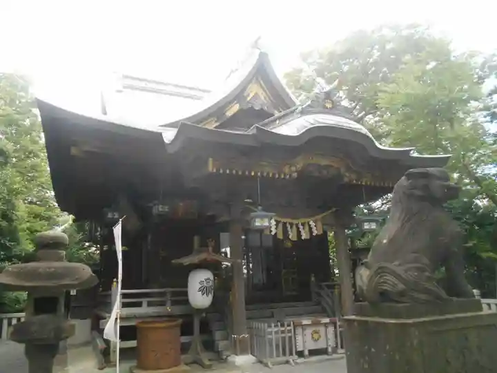 白旗神社の本殿・本堂
