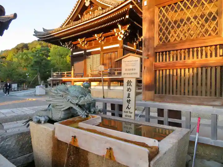清水寺の手水舎