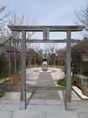 鉄道神社の鳥居