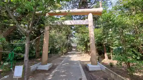 宮川熊野神社の鳥居