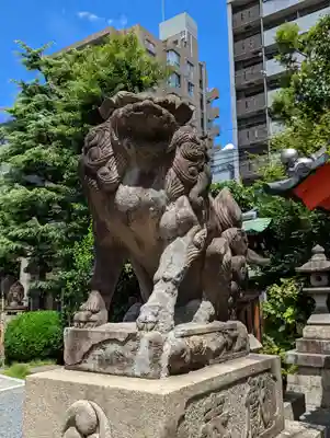 元祇園梛神社・隼神社の狛犬