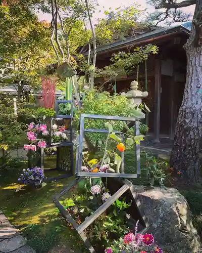 白山神社の庭園