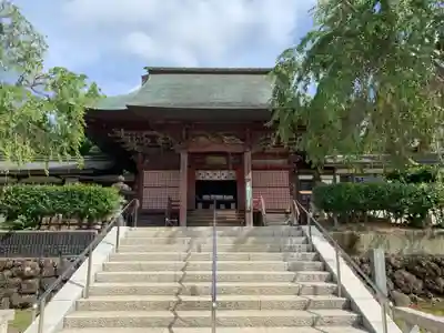 芝山仁王尊 観音教寺の本殿・本堂