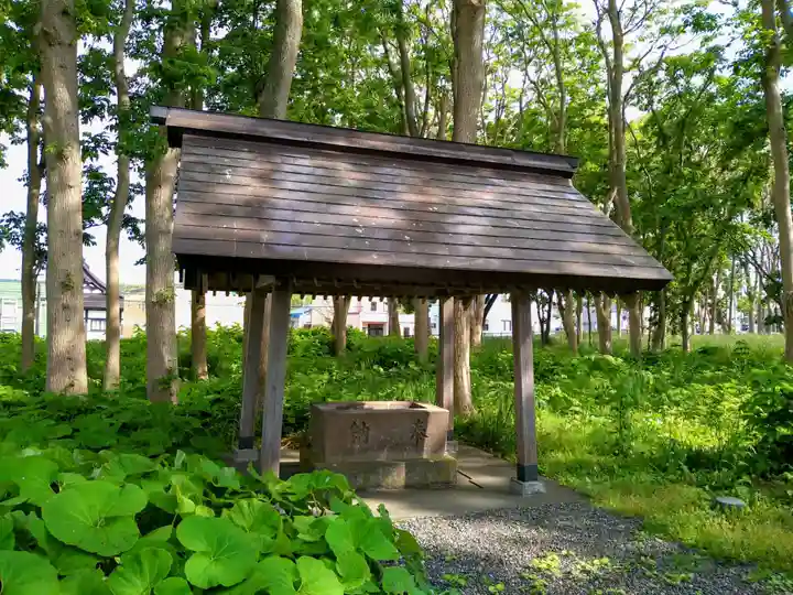 羽幌神社の手水舎