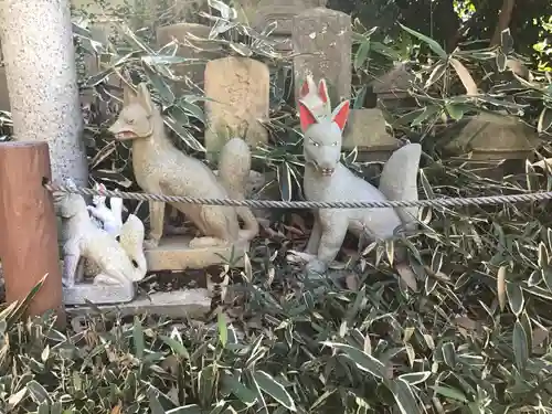 櫻木神社の狛犬
