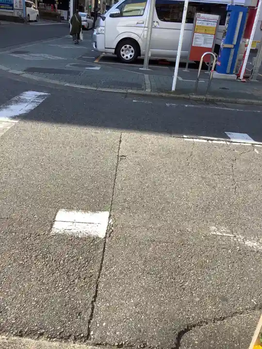 女子大小路のお地蔵さんの周辺