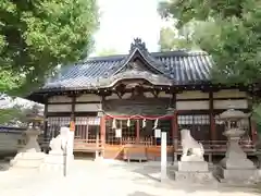 式内楯原神社の本殿