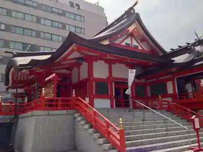 花園神社の本殿・本堂