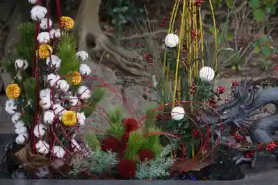 東海市熊野神社の手水舎