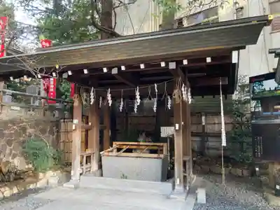 東京大神宮の手水舎
