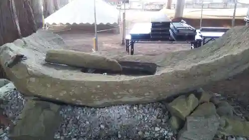 巻堀神社の手水