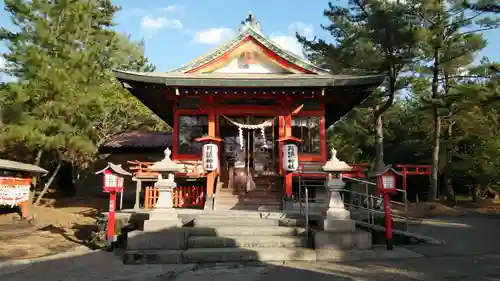 月讀神社の本殿