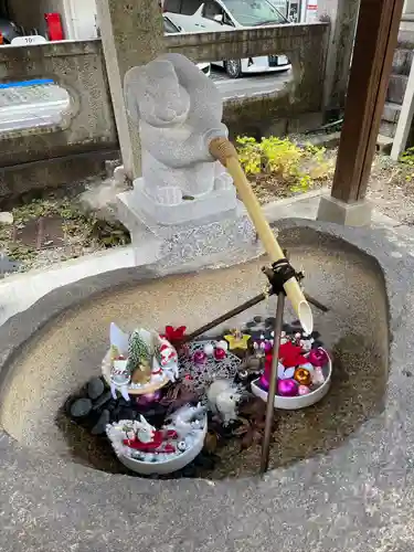 三輪神社の手水舎