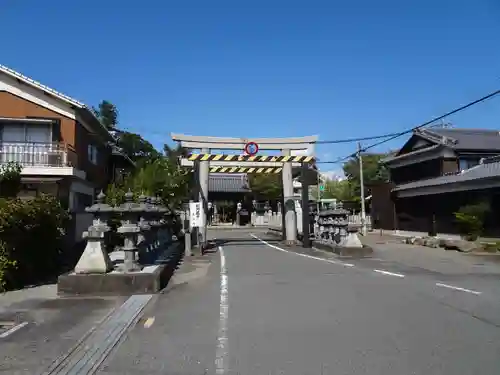 阿宗神社の鳥居