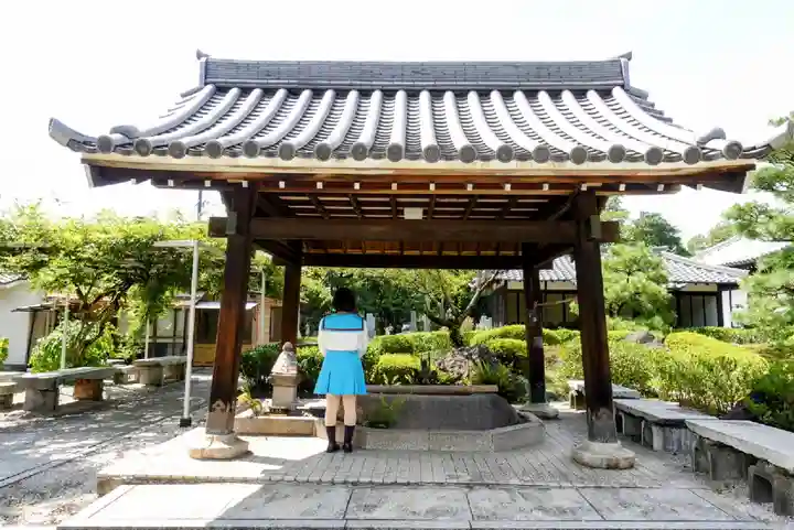 長寿寺の手水舎