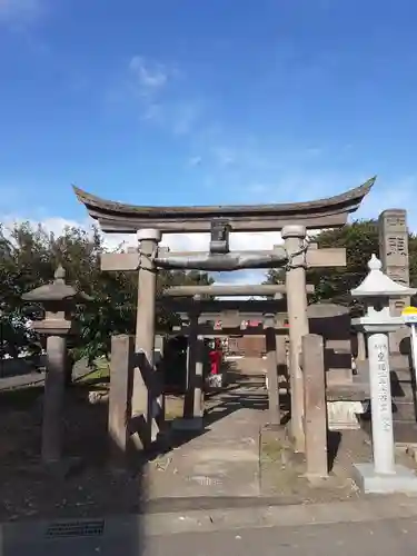 熊野宮の鳥居