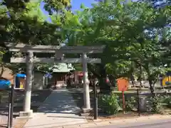 胡録神社の鳥居