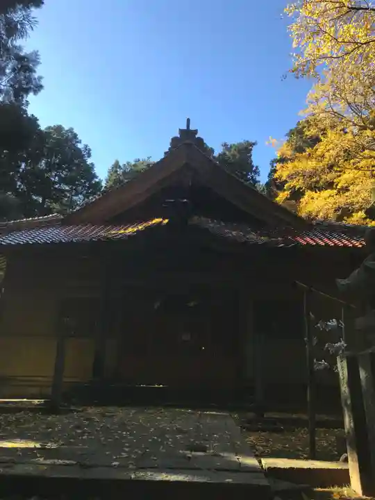 大麻山神社の本殿・本堂