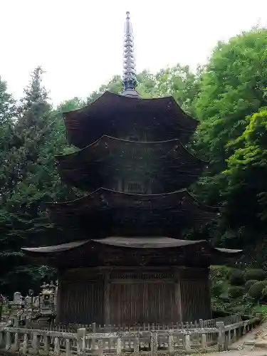 安楽寺の塔