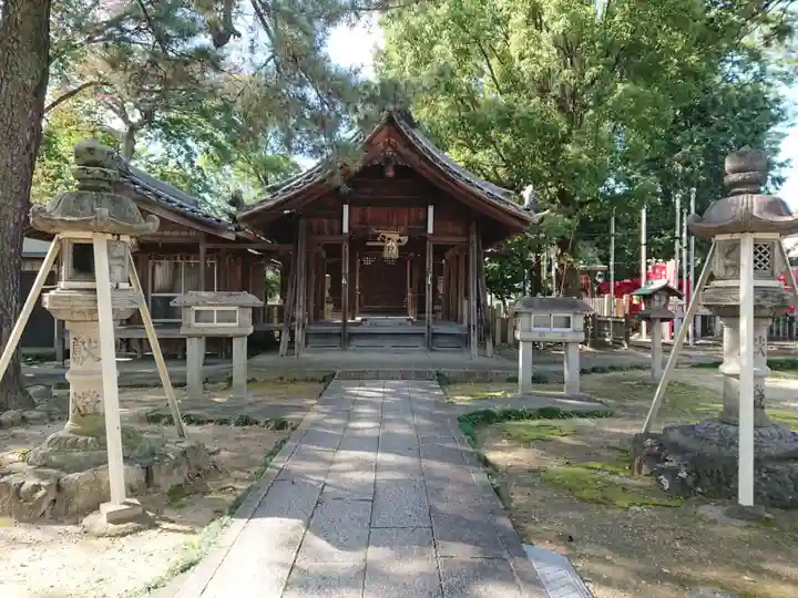 八幡社(栄生八幡社)の本殿・本堂