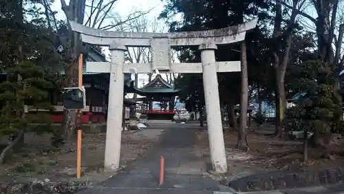 若宮八幡神社の鳥居