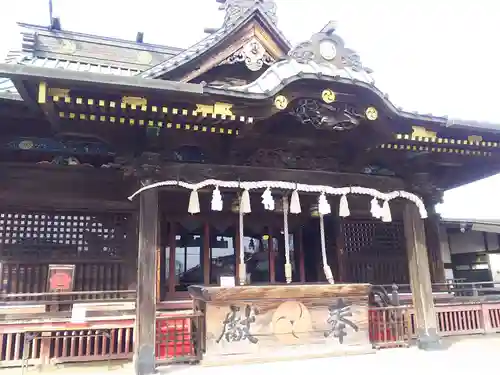 板倉雷電神社の本殿・本堂