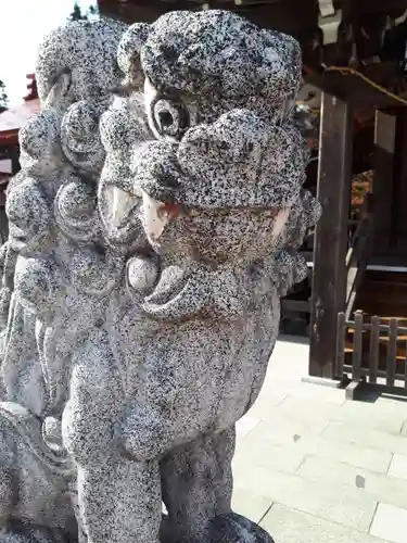 金蛇水神社の狛犬