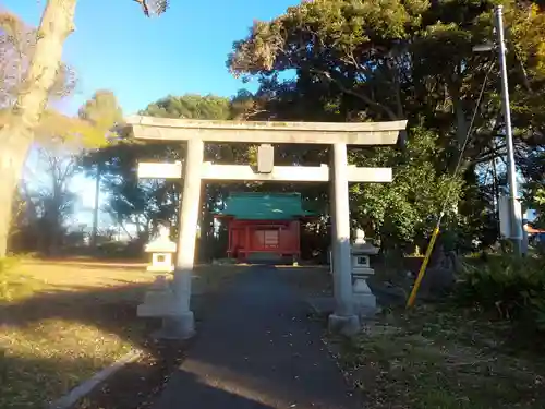 若之宮浅間神社の鳥居