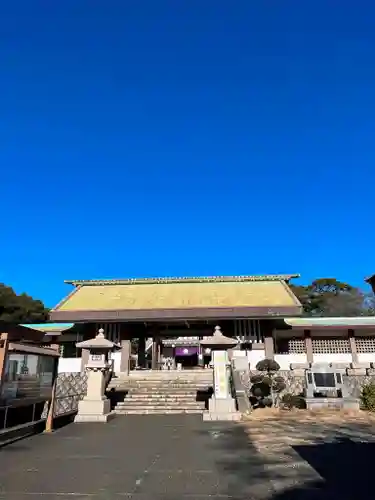 千葉縣護國神社の本殿・本堂