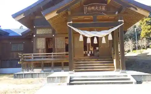 居多神社の本殿