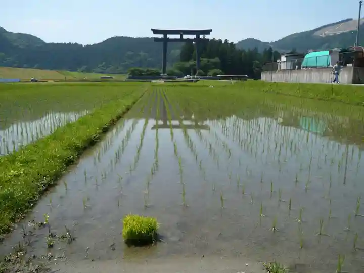 大斎原(熊野本宮大社旧社地)の周辺