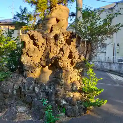 御霊神社の狛犬
