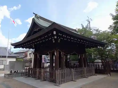 伴林氏神社の手水