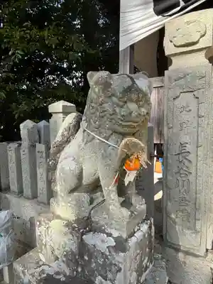 熊野神社の狛犬