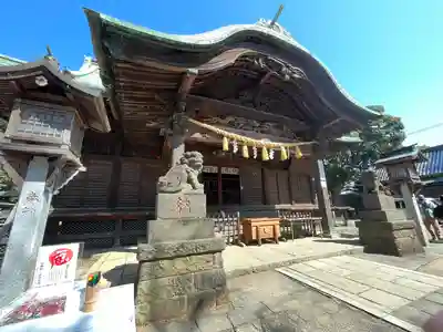 下総国三山　二宮神社の本殿・本堂