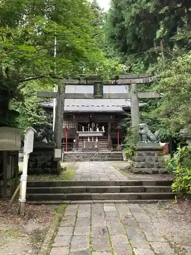 今市瀧尾神社の鳥居